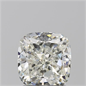 Diamante Natural 1.50 quilates, Del cojín , Color J, claridad VVS2 y certificado GIA