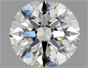 Diamante Natural 0.50 quilates, Redondo , Color H, claridad VVS1 y certificado GIA