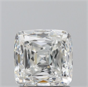 Diamante Natural 1.50 quilates, Del cojín , Color G, claridad VVS1 y certificado GIA