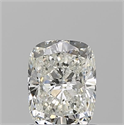 Natural Diamond 0.90 Carats, Cushion with  Cut, I Color, SI1 Clarity and Certified by GIA