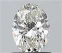 Diamante Natural 0.70 quilates, Ovalado , Color I, claridad VS1 y certificado IGI