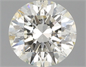 Natural Diamond 0.71 Carats, Round with Excellent Cut, J Color, SI2 Clarity and Certified by GIA