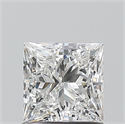 Diamante Natural 1.00 quilates, Princesa , Color F, claridad VS2 y certificado GIA