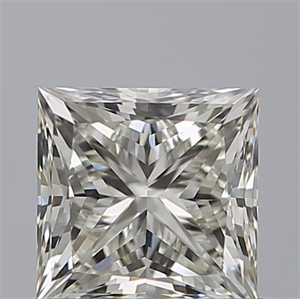 Picture of Natural Diamond 0.70 Carats, Princess with  Cut, H Color, VVS1 Clarity and Certified by IGI