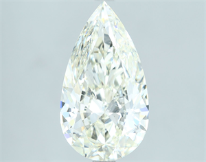 Picture of Natural Diamond 3.01 Carats, Pear with  Cut, I Color, SI1 Clarity and Certified by IGI