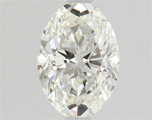 Picture of Natural Diamond 0.80 Carats, Oval with  Cut, H Color, VVS2 Clarity and Certified by GIA