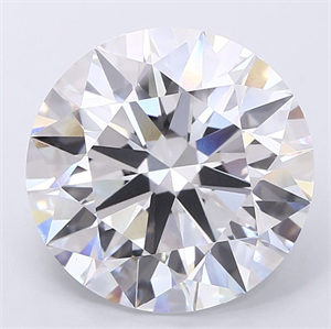 Picture of Lab Grown Diamond 8.30 Carats, Round with Ideal Cut, D Color, VVS2 Clarity and Certified by IGI