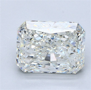 Picture of Natural Diamond 2.50 Carats, Radiant with  Cut, I Color, VS2 Clarity and Certified by GIA