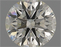 Natural Diamond 0.75 Carats, Round with Excellent Cut, J Color, VS1 Clarity and Certified by IGI