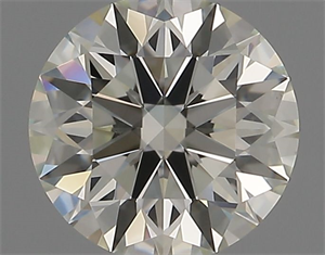Picture of Natural Diamond 0.75 Carats, Round with Excellent Cut, J Color, VS1 Clarity and Certified by IGI