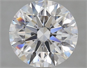 Lab Grown Diamond 3.02 Carats, Round with Ideal Cut, D Color, FL Clarity and Certified by IGI