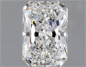 Natural Diamond 0.30 Carats, Radiant with  Cut, E Color, VS2 Clarity and Certified by GIA