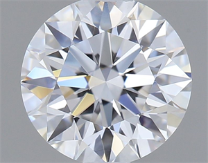 Picture of Lab Grown Diamond 0.89 Carats, Round with Ideal Cut, D Color, VVS2 Clarity and Certified by IGI