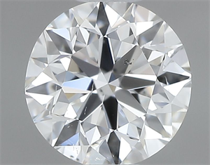 Foto Diamante Natural 0.50 quilates, Redondo , Color E, claridad SI1 y certificado GIA de