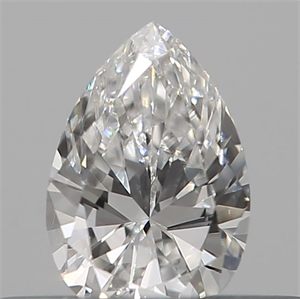 Picture of Natural Diamond 0.18 Carats, Pear with  Cut, D Color, VS1 Clarity and Certified by GIA