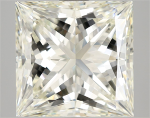 Foto Diamante Natural 5.05 quilates, Princesa , Color J, claridad VVS1 y certificado IGI de