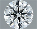 Diamante Natural 0.70 quilates, Redondo , Color F, claridad VVS1 y certificado IGI