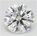 Del inventario de diamantes de laboratorio, 2.53 quilates, Redondo , Color D, claridad IF y certificado IGI
