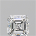 Natural Diamond 0.90 Carats, Asscher with  Cut, G Color, VVS2 Clarity and Certified by GIA