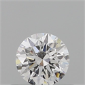 Diamante Natural 0.41 quilates, Redondo , Color E, claridad VVS2 y certificado GIA