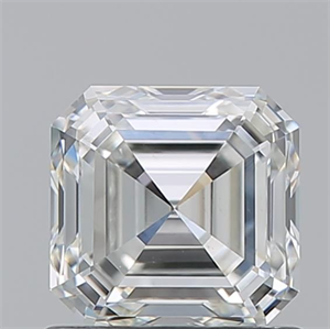 Picture of Natural Diamond 1.03 Carats, Asscher with  Cut, I Color, VS2 Clarity and Certified by GIA