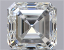 Diamante Natural 1.03 quilates, Asscher , Color I, claridad VS2 y certificado GIA