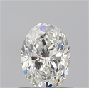 Diamante Natural 0.50 quilates, Ovalado , Color H, claridad VS2 y certificado GIA