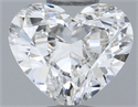 Natural Diamond 0.50 Carats, Heart with  Cut, G Color, VS2 Clarity and Certified by GIA