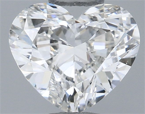 Foto Diamante Natural 0.50 quilates, Corazón , Color G, claridad VS2 y certificado GIA de