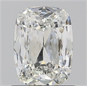 Natural Diamond 0.90 Carats, Cushion with  Cut, G Color, SI1 Clarity and Certified by GIA