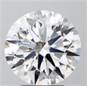 Del inventario de diamantes de laboratorio, 4.05 quilates, Redondo , Color D, claridad VVS2 y certificado IGI