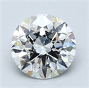 Diamante Natural 1.90 quilates, Redondo , Color F, claridad SI1 y certificado GIA