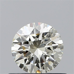 Foto Diamante Natural 0.53 quilates, Redondo , Color M, claridad VS2 y certificado GIA de