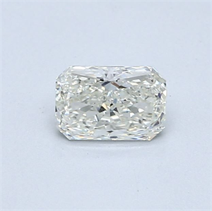 Foto Diamante Natural 0.50 quilates, Radiante , Color J, claridad VVS1 y certificado GIA de