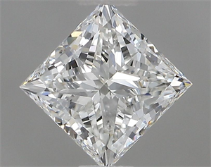 Foto Diamante Natural 1.00 quilates, Princesa , Color F, claridad VVS2 y certificado IGI de