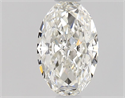 Diamante Natural 0.55 quilates, Ovalado , Color H, claridad VVS1 y certificado GIA