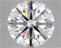 Lab Grown Diamond 10.11 Carats, Round with Ideal Cut, G Color, VS1 Clarity and Certified by IGI