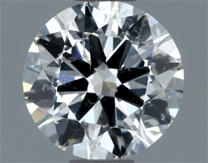Picture of Natural Diamond 0.80 Carats, Round with Very Good Cut, G Color, SI2 Clarity and Certified by GIA