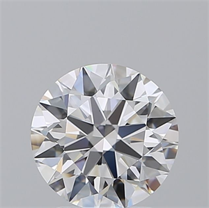 Picture of Natural Diamond 2.31 Carats, Round with Excellent Cut, D Color, VS1 Clarity and Certified by GIA