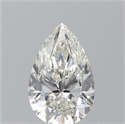 Natural Diamond 0.91 Carats, Pear with  Cut, I Color, VS2 Clarity and Certified by GIA