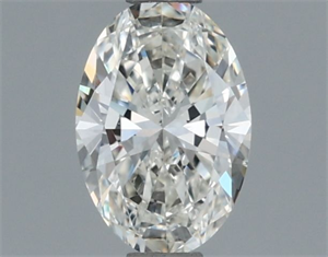 Picture of Natural Diamond 0.50 Carats, Oval with  Cut, I Color, VS2 Clarity and Certified by GIA
