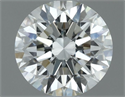 Natural Diamond 0.50 Carats, Round with Excellent Cut, I Color, VS1 Clarity and Certified by IGI
