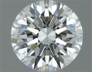 Picture of Natural Diamond 0.50 Carats, Round with Excellent Cut, I Color, VS1 Clarity and Certified by IGI