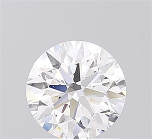 Picture of Lab Grown Diamond 1.06 Carats, Round with Ideal Cut, D Color, VVS1 Clarity and Certified by IGI