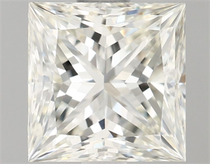 Foto Diamante Natural 1.51 quilates, Princesa , Color I, claridad VVS1 y certificado IGI de