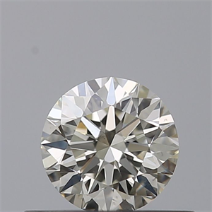 Picture of Natural Diamond 0.40 Carats, Round with Excellent Cut, H Color, VS2 Clarity and Certified by IGI
