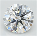 Del inventario de diamantes de laboratorio, 4.03 quilates, Redondo , Color D, claridad VVS1 y certificado GIA