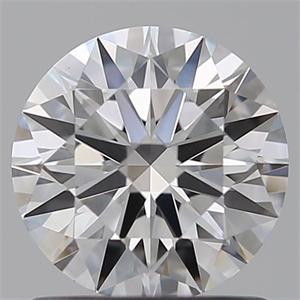 Picture of Lab Grown Diamond 1.07 Carats, Round with Ideal Cut, D Color, VVS1 Clarity and Certified by IGI