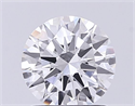 Del inventario de diamantes de laboratorio, 1.09 quilates, Redondo , Color E, claridad VVS2 y certificado IGI