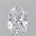 Diamante Natural 1.71 quilates, Ovalado , Color D, claridad VVS1 y certificado GIA